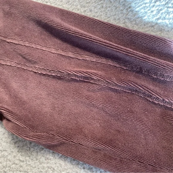 Free people movement hoodie womens Small brown cropped Y2K streetwear goth comfy - Picture 6 of 14